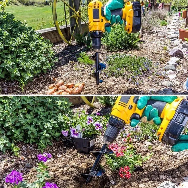 Planter Garden Auger Spiral Drill Planting Hole Soil Digger_14