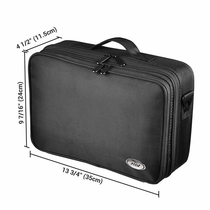 Professional Makeup Bag Portable Cosmetic Case Organiser_16