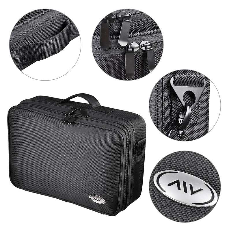 Professional Makeup Bag Portable Cosmetic Case Organiser_2