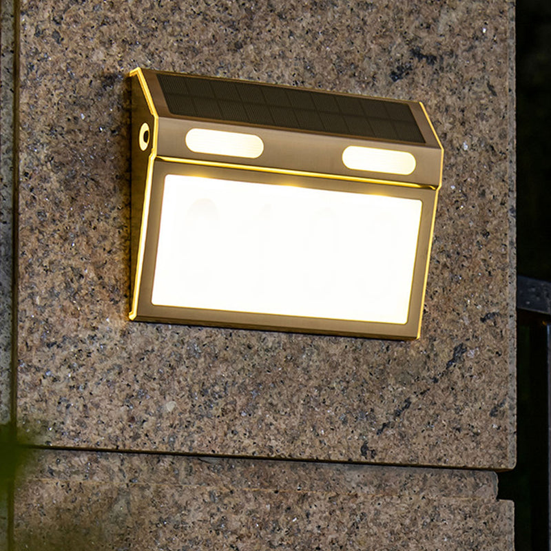 Solar Powered Motion Sensor LED Home Number Outdoor Indicator_2