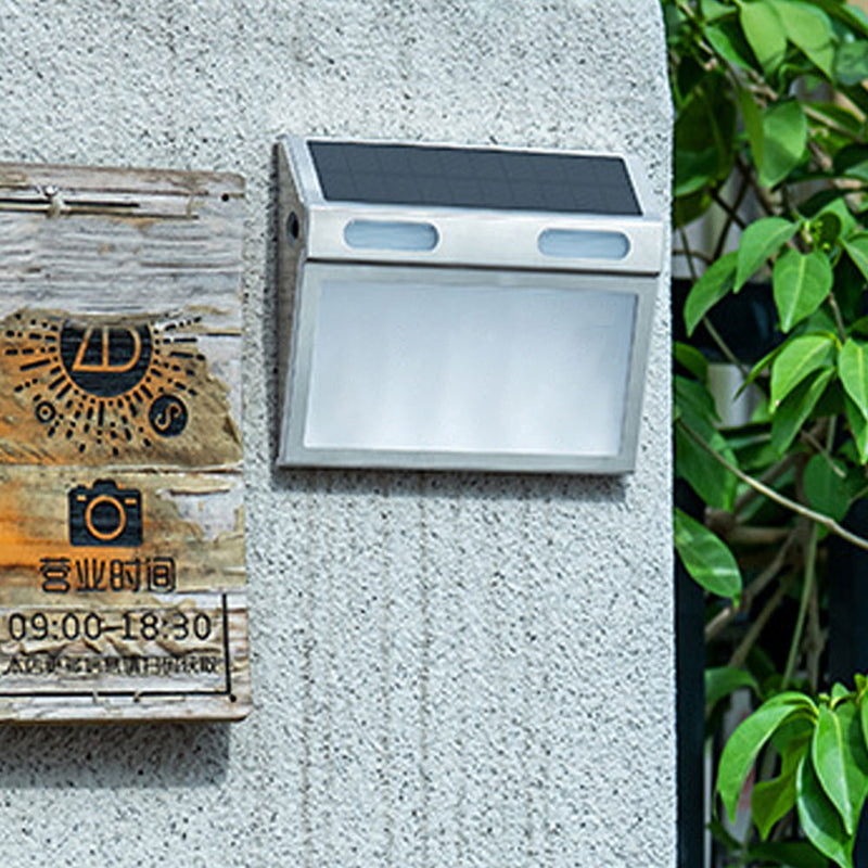 Solar Powered Motion Sensor LED Home Number Outdoor Indicator_4