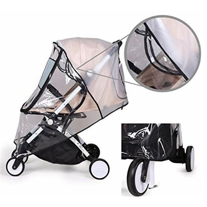 Travel Baby Stroller Rain Cover Weather Shield_4