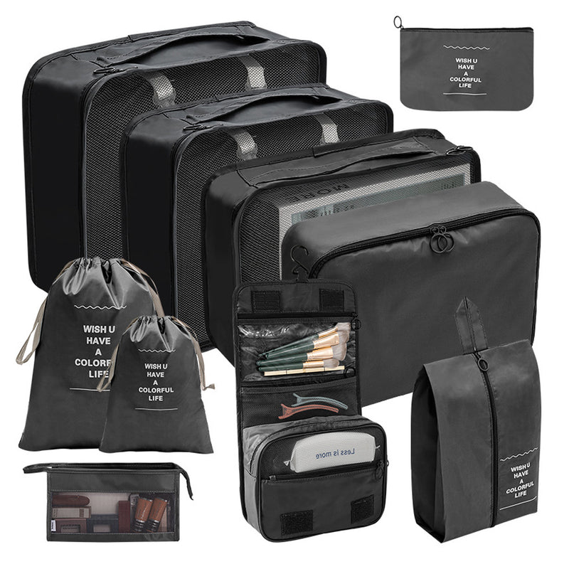 10 pcs/set Travel Cosmetic Compression Laundry Storage Bags_9