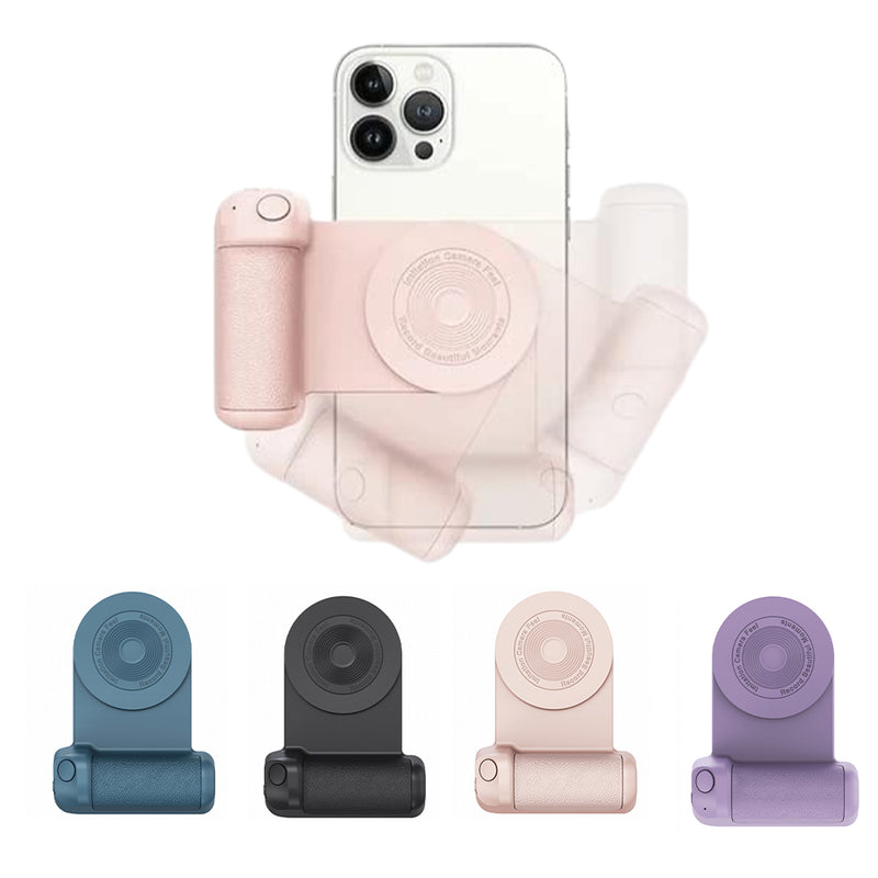 3 in 1 Grip Magnetic Camera Handle Bluetooth Bracket Anti-Shake Handle Photo Stand - USB Rechargeable_9