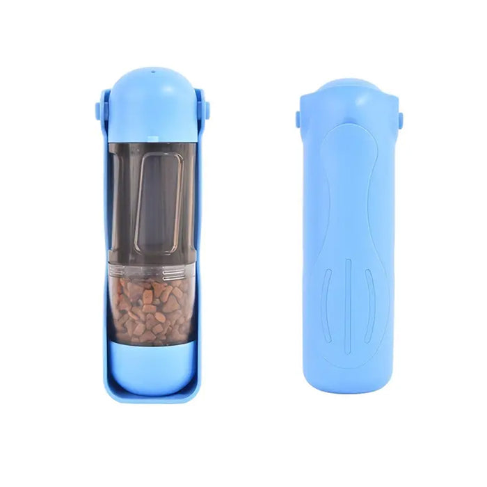 Portable Pet Water Treat Feeder with Poop Bag and Scooper_2