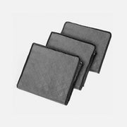 Non-Woven Quilt Clothes Organizing Storage Box with Lids_7