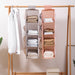 4 Layers Hanging Cube Closet Organizer with Side Storage_3