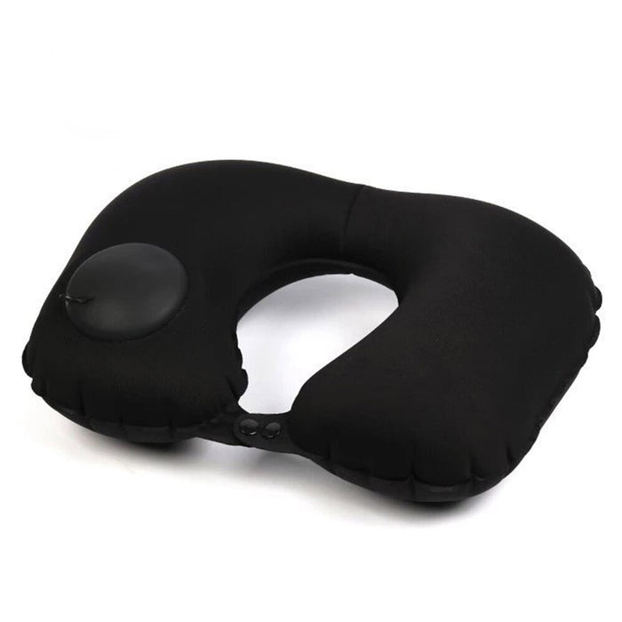 U Shaped Portable Inflatable Manual Pressurized Neck Pillow_0