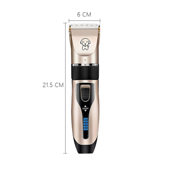 Pet Dog Grooming Clipper Electric Hair Trimmer-USB Rechargeable_3