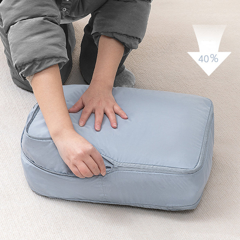 Compression Packing Cube Foldable Puffer Jacket Travel Storage_5