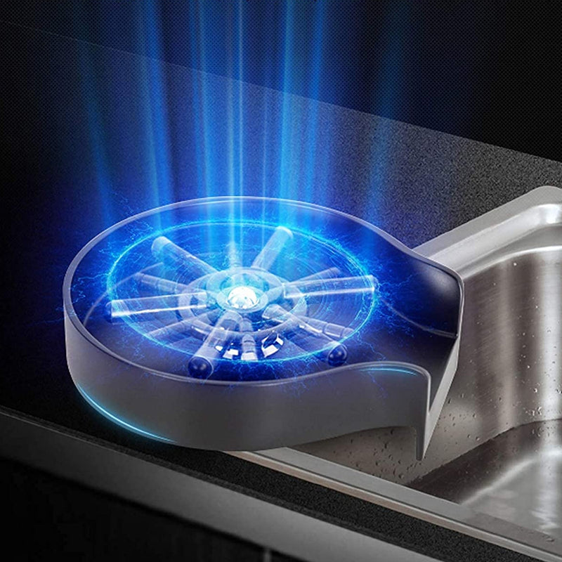 High Pressure Automatic Glass and Cup Washer Sink Kitchen Rinser_6