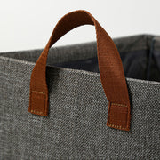 Large Capacity Fabric Storage Open Organizers with Handles_8