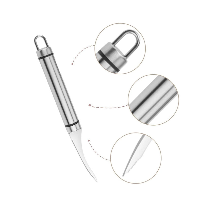 Stainless Steel Shrimp Seafood Deveining and Peeling Tool_3