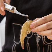 Stainless Steel Shrimp Seafood Deveining and Peeling Tool_8