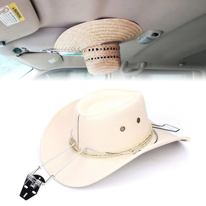 Car Mounted Multifunctional Cowboy Hat Holder Storage Rack_5
