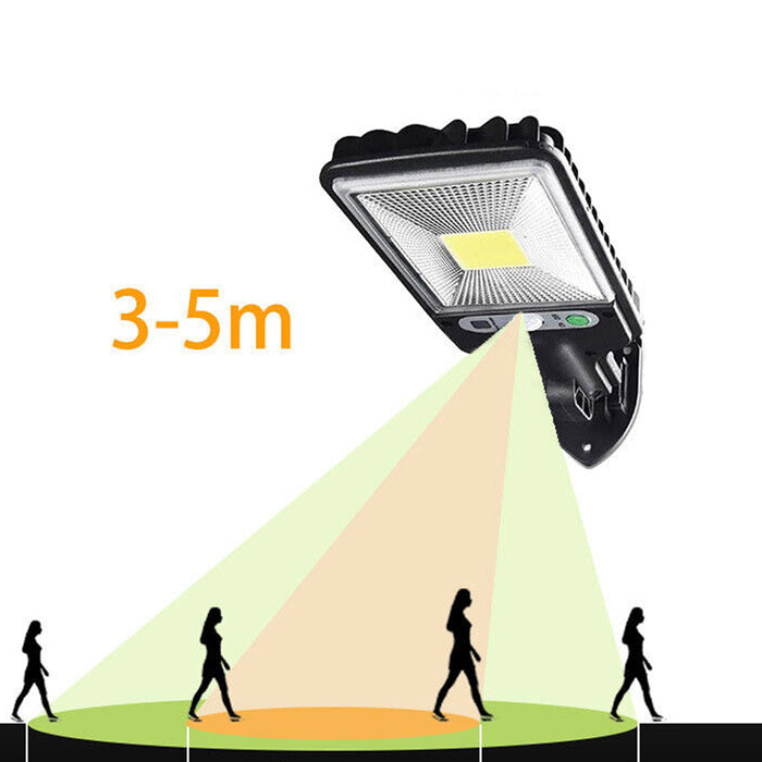 1000W COB LED Motion Sensor Outdoor Floodlight- Solar Charging_5