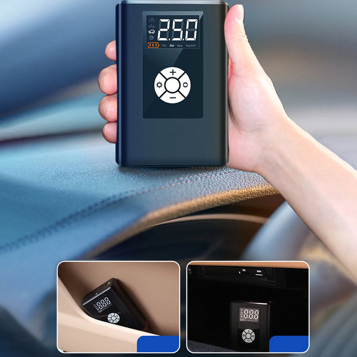 Automatic Car Tyre Inflator Portable Air Compressor- USB Charging_8