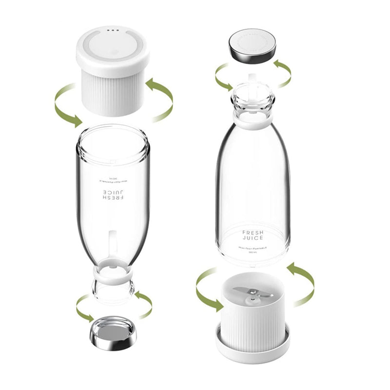350ml Portable Travel Sized Blender Electric Juicer- Wireless Charging_5