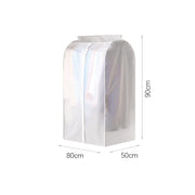 3D Zipper Clothes Dust Cover Garment Wardrobe Bag Storage_16