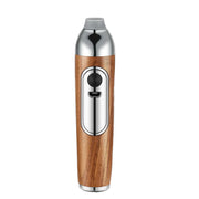 Walnut Wood Mini Car Cigarette Holder and Dust Free Ashtray-USB Rechargeable_1
