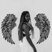 Angel Wings Metal Wall Decor with LED Light -Battery Powered_3