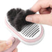 Self-Cleaning Slicker Brush Pet Grooming Brush with Massager_9
