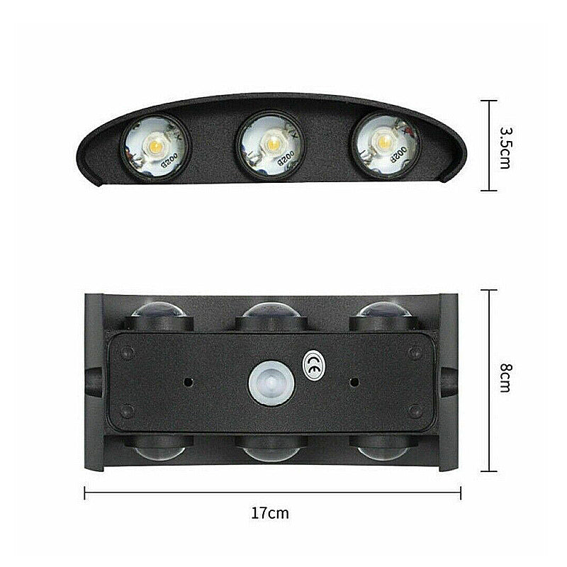 6 LED Modern LED Wall Light Cube Sconce Fixture Lamp Cool/Warm_11