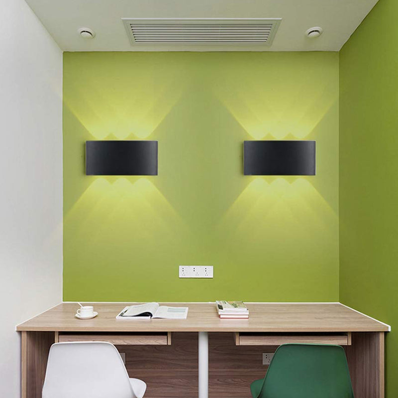 6 LED Modern LED Wall Light Cube Sconce Fixture Lamp Cool/Warm_5