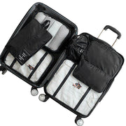 Pack of 8 Travel Luggage Organizer Cloth and Mesh Packing Cubes_15