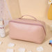 Large Capacity Travel Cosmetic Bag Makeup Organizer with Brushes Slots_9