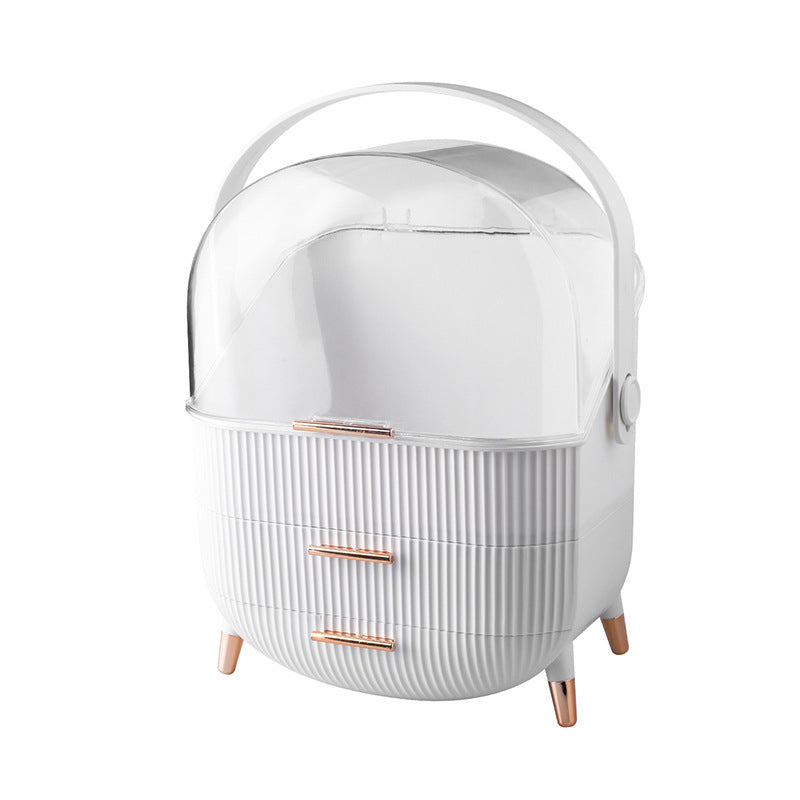 Dustproof Cosmetic Storage Case Makeup and Jewelry Holder Organizer_1