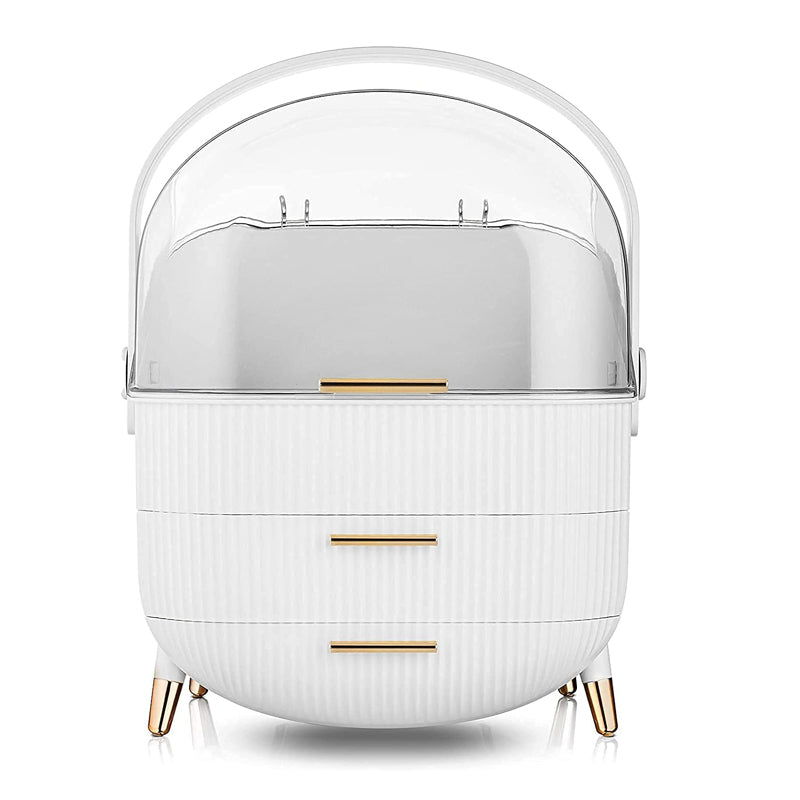 Dustproof Cosmetic Storage Case Makeup and Jewelry Holder Organizer_4