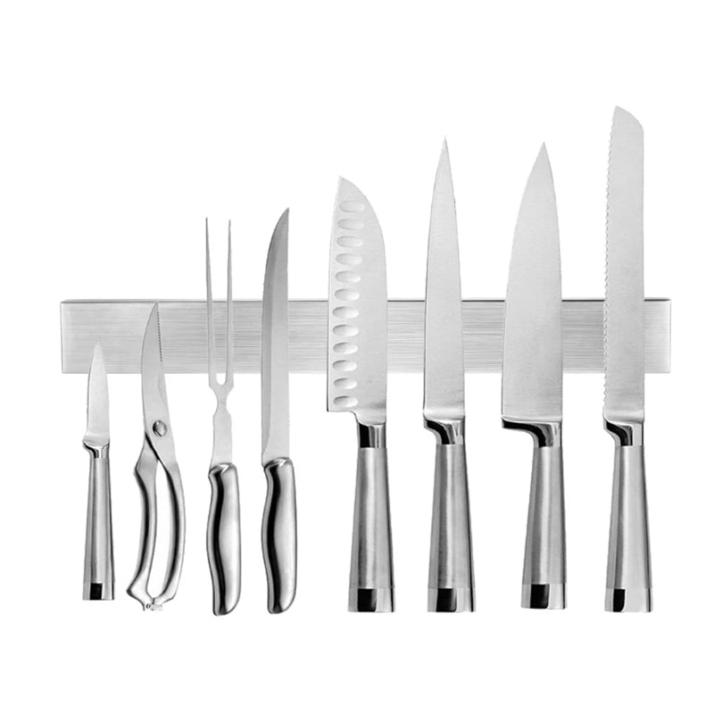 40/50CM Stainless Steel Knife Stand Magnetic Knife Holder Wall Block_1