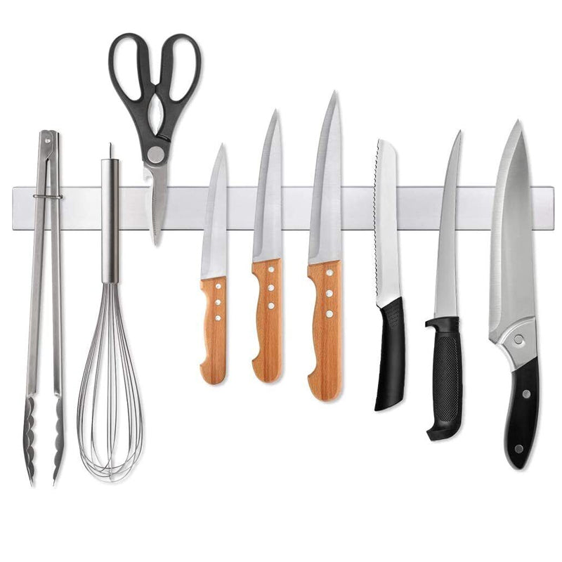 40/50CM Stainless Steel Knife Stand Magnetic Knife Holder Wall Block_2