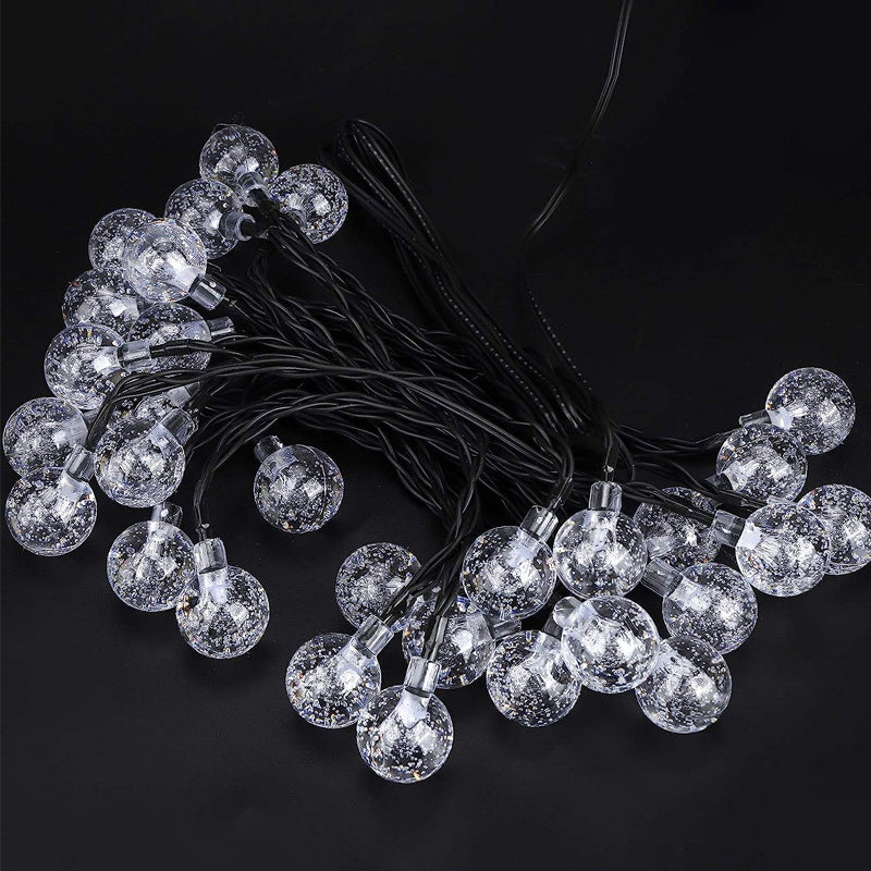 50/100/200 LED Globe String Lights Outdoor Fairy Lights- Solar Powered_12