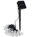 50/100/200 LED Globe String Lights Outdoor Fairy Lights- Solar Powered_0