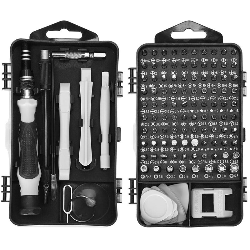 115 in 1 Precision Screwdriver Set Computer PC Phone Watch DIY Repair Tool Kit_0