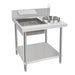 Preparation Table Stainless Steel Commercial Kitchen Work Table_7