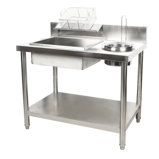 Preparation Table Stainless Steel Commercial Kitchen Work Table_1