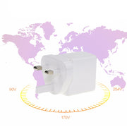 5V2.4A Convertible Fast Charging Interchangeable Type C Adapter- US Plug_2