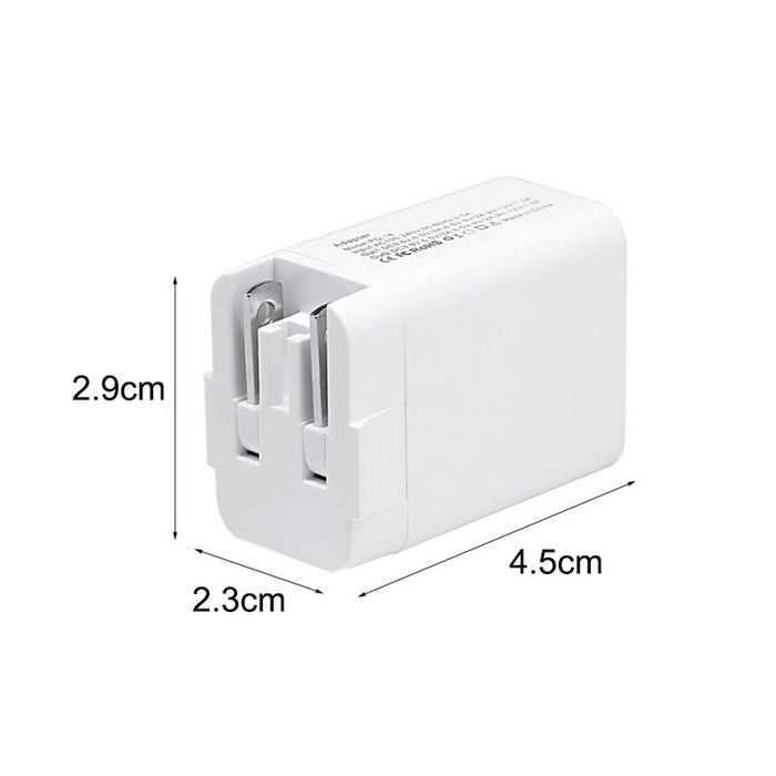 5V2.4A Convertible Fast Charging Interchangeable Type C Adapter- US Plug_3
