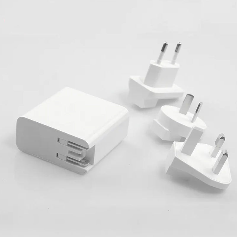 5V2.4A Convertible Fast Charging Interchangeable Type C Adapter- US Plug_4