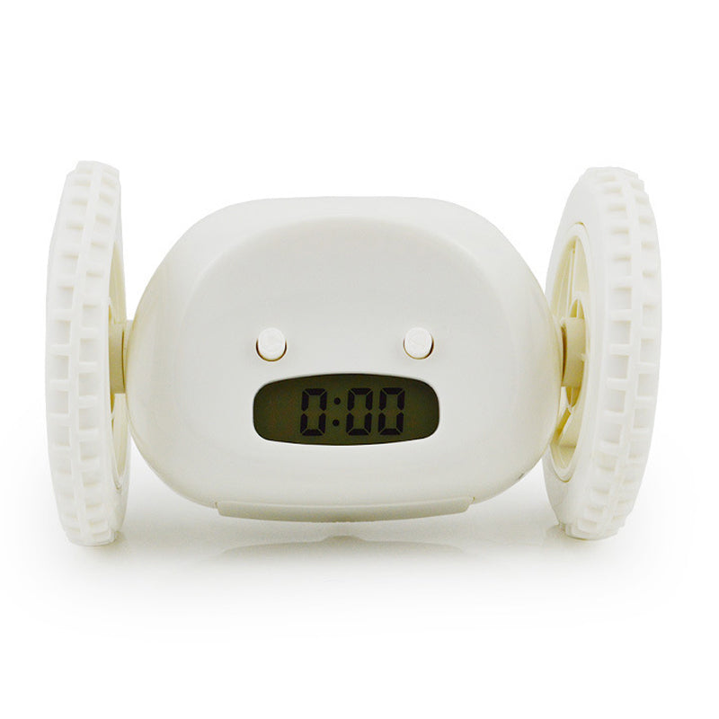 LED Lazy Running Electronic Digital Alarm Clock- Battery Operated_2