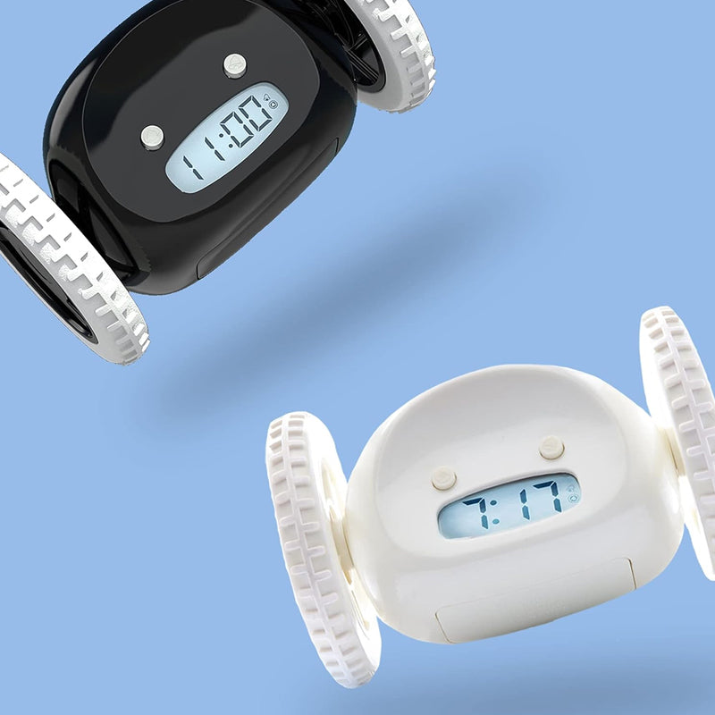LED Lazy Running Electronic Digital Alarm Clock- Battery Operated_7