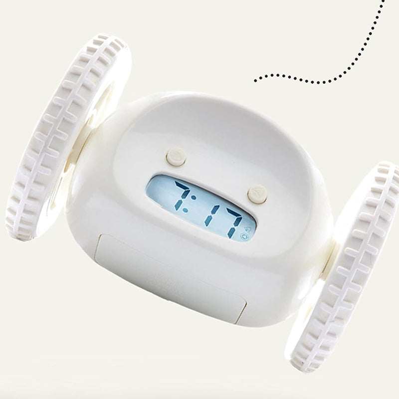 LED Lazy Running Electronic Digital Alarm Clock- Battery Operated_8