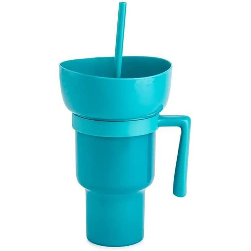 Snack and Sip Stadium Hand Cup Reusable Leakproof Snacking Bowl_12