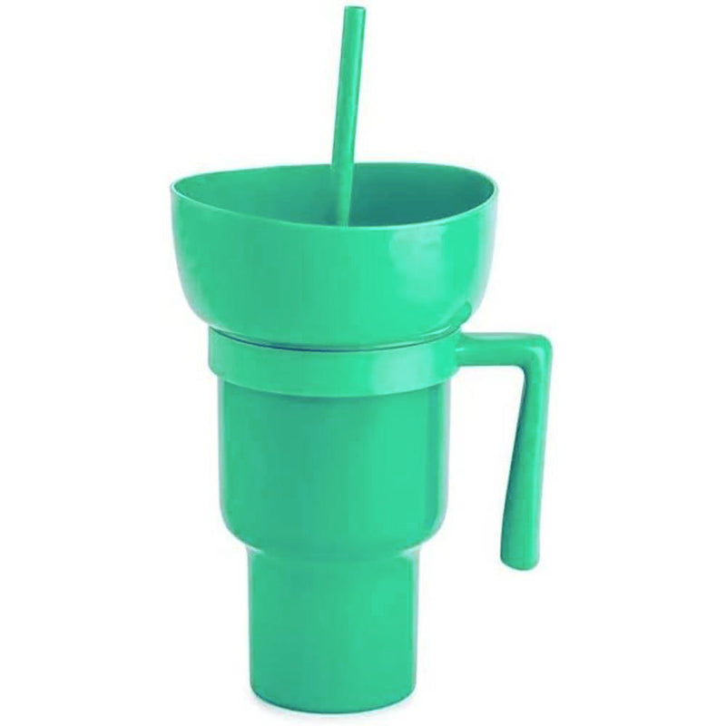 Snack and Sip Stadium Hand Cup Reusable Leakproof Snacking Bowl_13