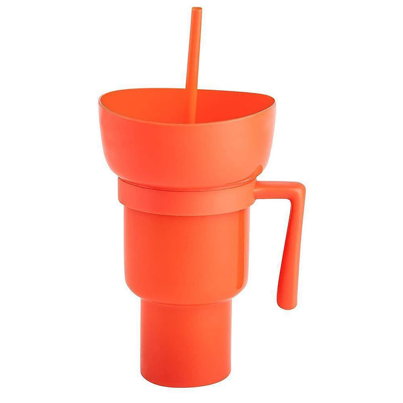 Snack and Sip Stadium Hand Cup Reusable Leakproof Snacking Bowl_15