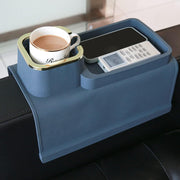 Removable Silicone Sofa Armrest Portable Cup Holder with Snack Tray_12