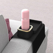 Removable Silicone Sofa Armrest Portable Cup Holder with Snack Tray_10